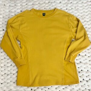 Wild Fable Mustard Ribbed Top